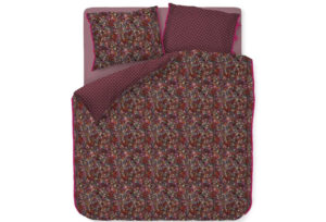 Pip Studio dekbedovertrek Tutti i Fiori dark red