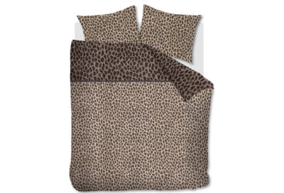 Riviera Maison dekbedovertrek Cheetah brown