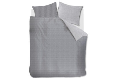 Riviera Maison dekbedovertrek Pinstripe grey