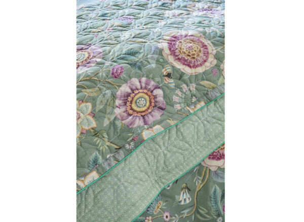 Pip Studio sprei Viva Las Flores groen