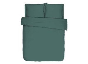 Morph Design dekbedovertrek Three soft petrol