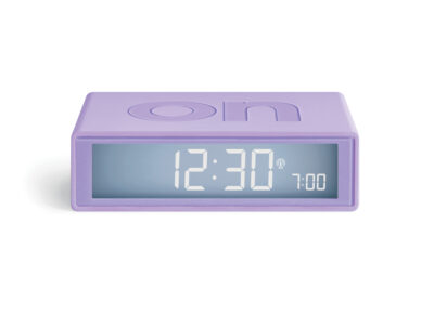 Lexon wekker Flip Classic lila
